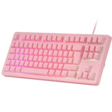Mars Gaming MK023ES Teclado Gaming Híbrido TKL Rosa Mars Gaming MK023ES Teclado Gaming Híbrido TKL Rosa